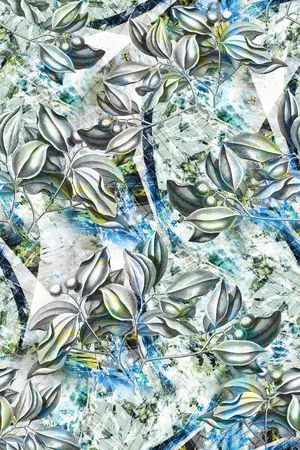 抽象印花华亿平台图片