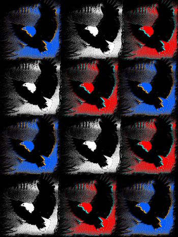 剪影印花华亿平台图片