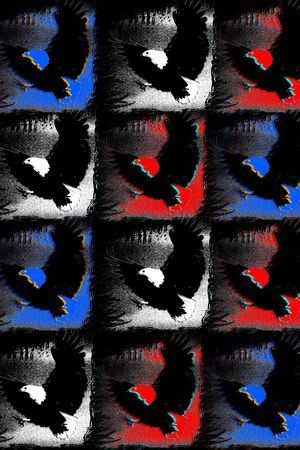 剪影印花华亿平台图片