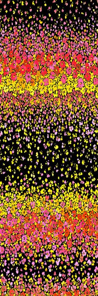 水彩花卉印花华亿平台图片