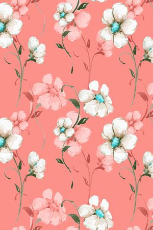 小碎花印花华亿平台图片