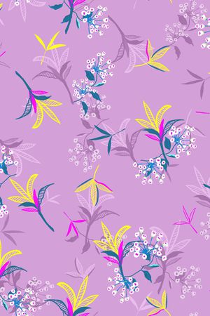 小碎花印花华亿平台图片