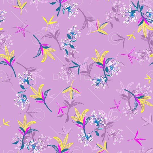 小碎花印花华亿平台图片