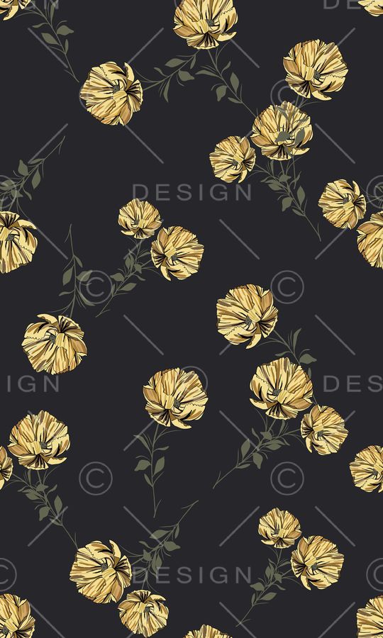 小碎花印花华亿平台图片