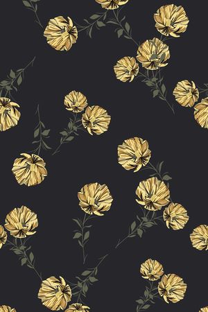 小碎花印花华亿平台图片