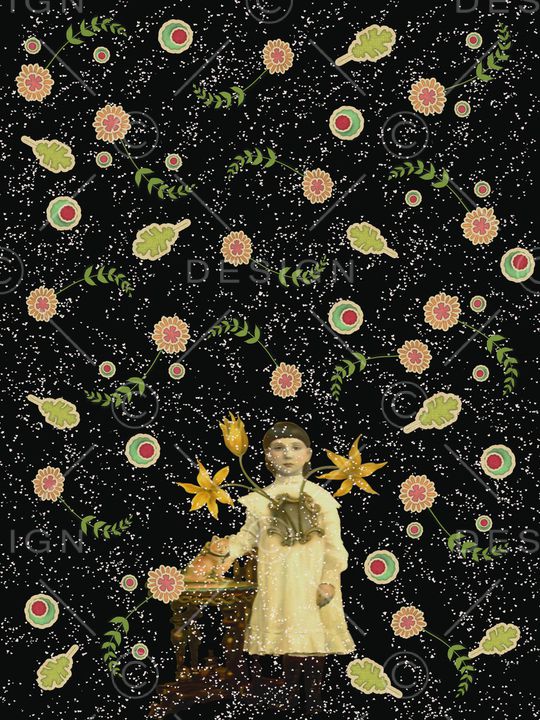 小碎花印花华亿平台图片