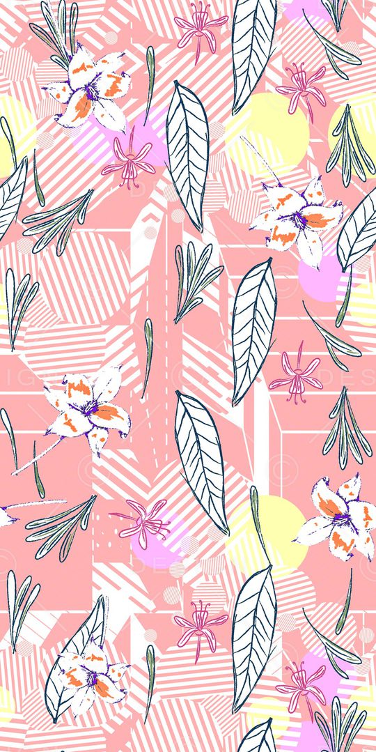 线条印花华亿平台图片