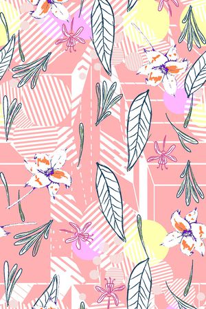 线条印花华亿平台图片