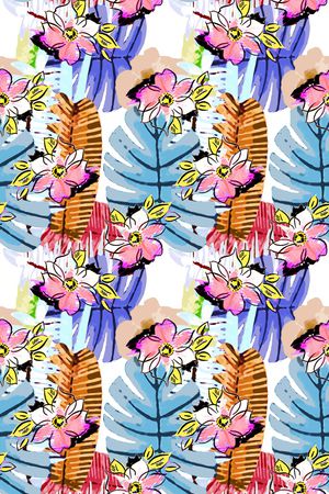 植物印花华亿平台图片