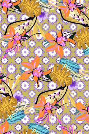 植物印花华亿平台图片