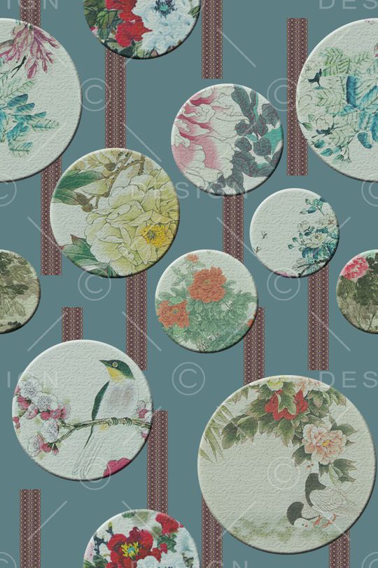 条纹印花华亿平台图片