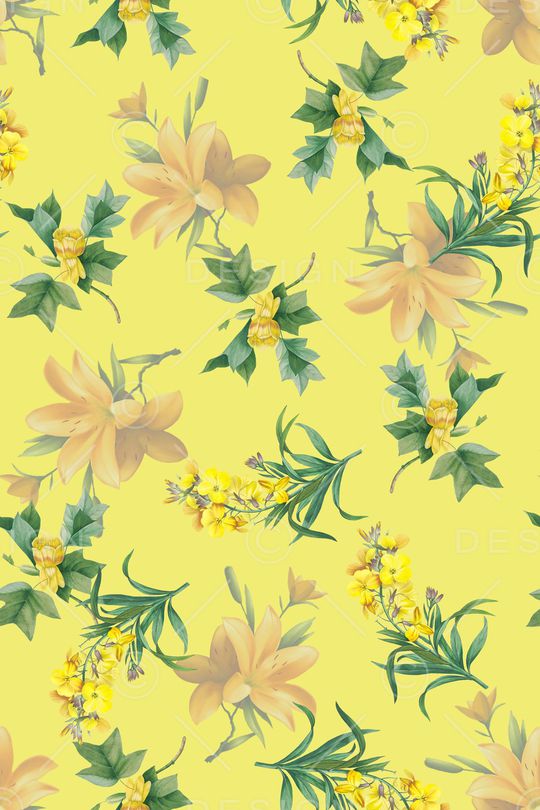 鲜花印花华亿平台图片