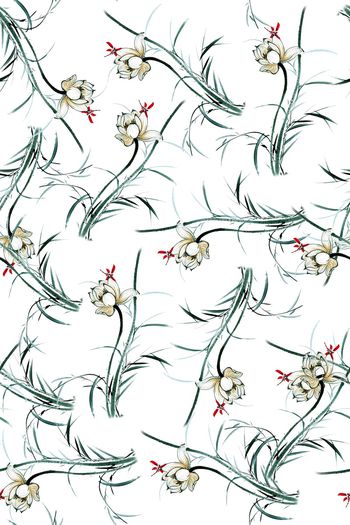 定位花印花华亿平台图片