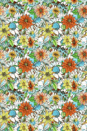 小碎花印花华亿平台图片