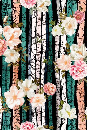 线条印花华亿平台图片