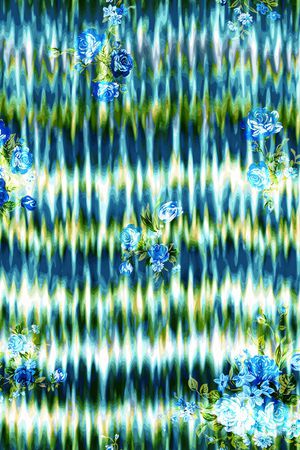 线条印花华亿平台图片