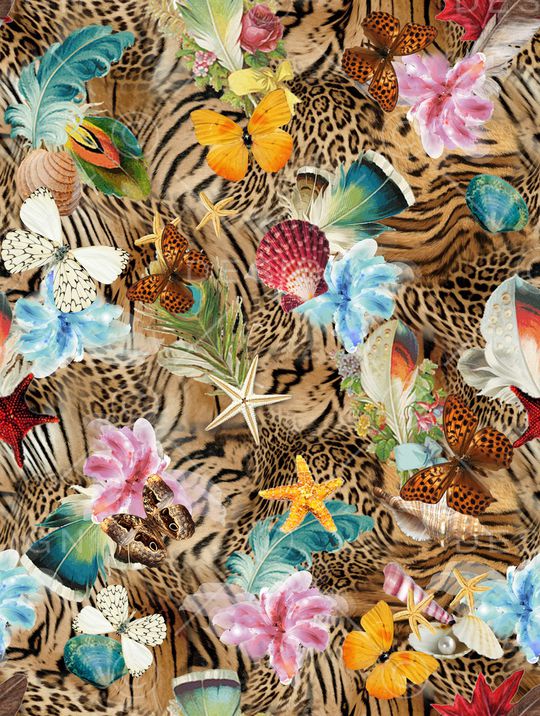 珊瑚印花华亿平台图片