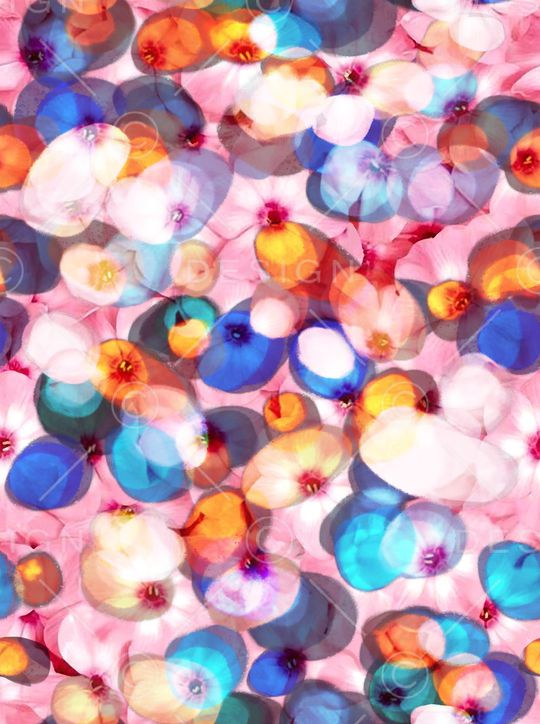 抽象印花华亿平台图片