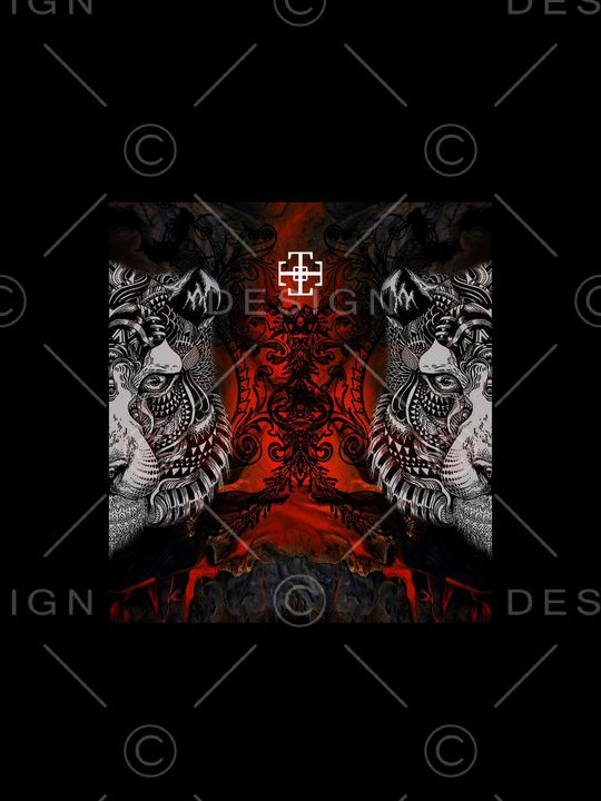 动物头印花华亿平台图片