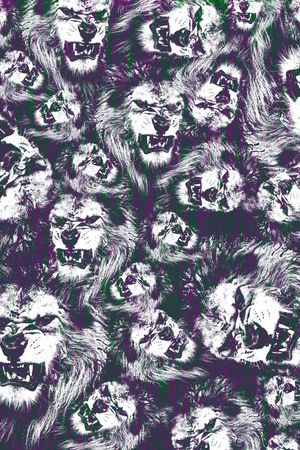 抽象印花华亿平台图片