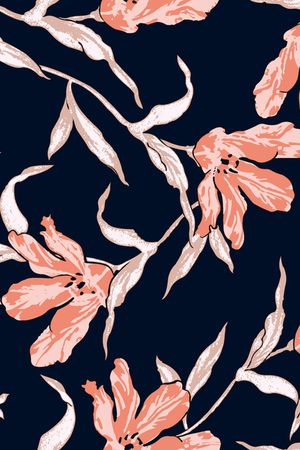 小碎花印花华亿平台图片