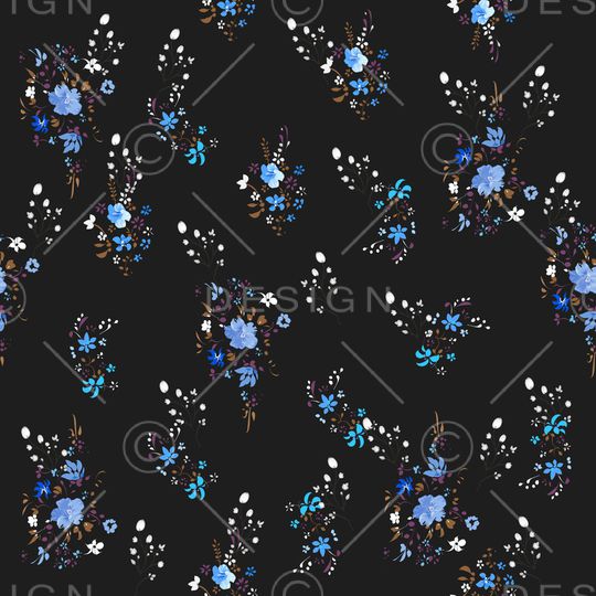 小碎花印花华亿平台图片