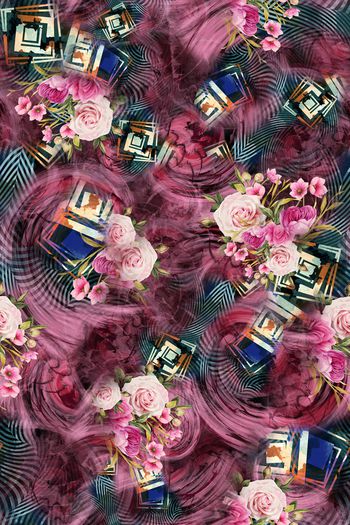 1100327-抽象花卉