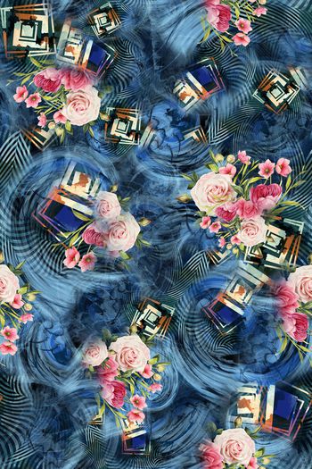 1100335-抽象花卉