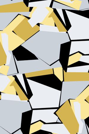 几何印花华亿平台图片