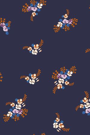 小碎花印花华亿平台图片