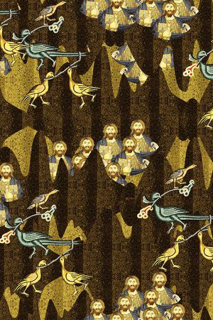 抽象印花华亿平台图片