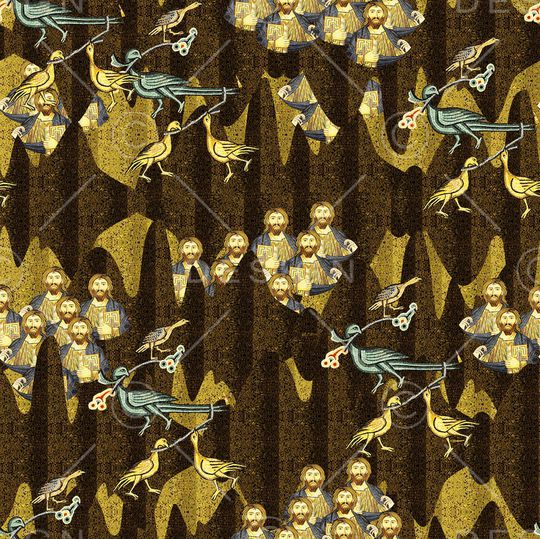 抽象印花华亿平台图片