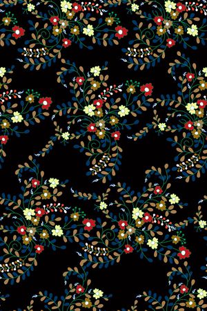 小碎花印花华亿平台图片