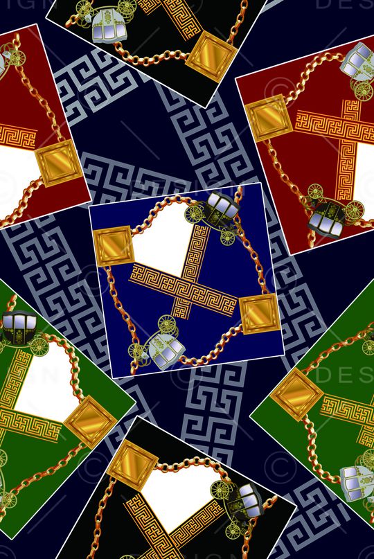 抽象男装印花华亿平台图片