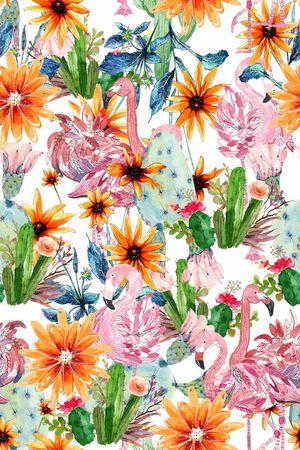 仙人掌印花华亿平台图片