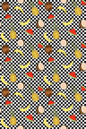 格子印花华亿平台图片