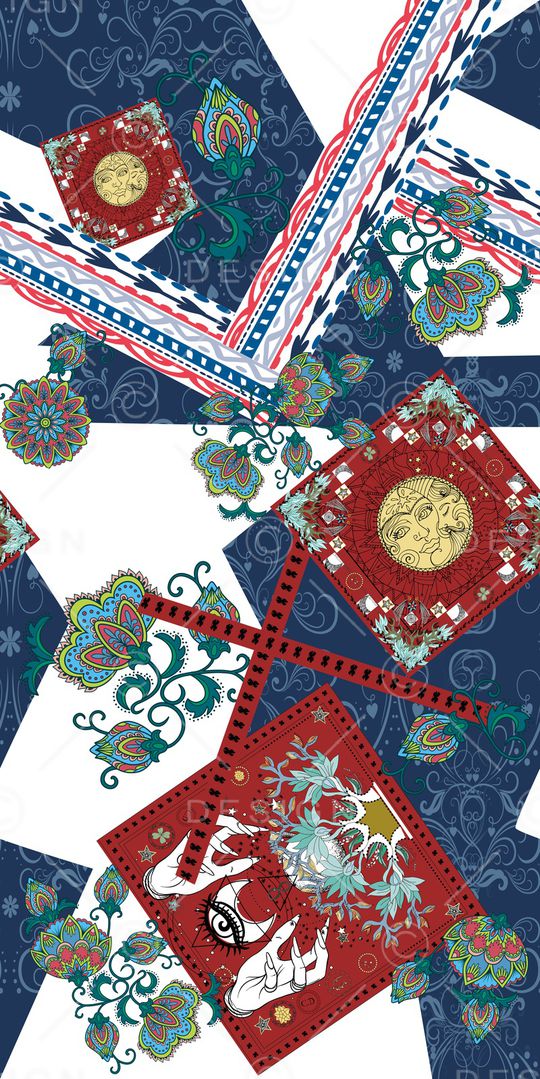 民族风印花华亿平台图片