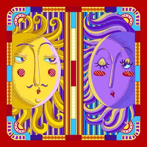 HERMES印花华亿平台图片