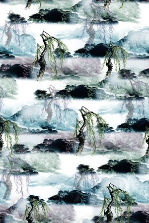 男装印花华亿平台图片