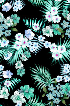 植物印花华亿平台图片