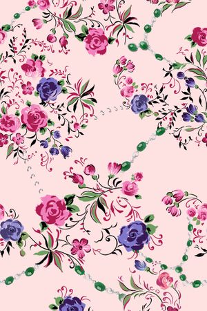 植物印花华亿平台图片