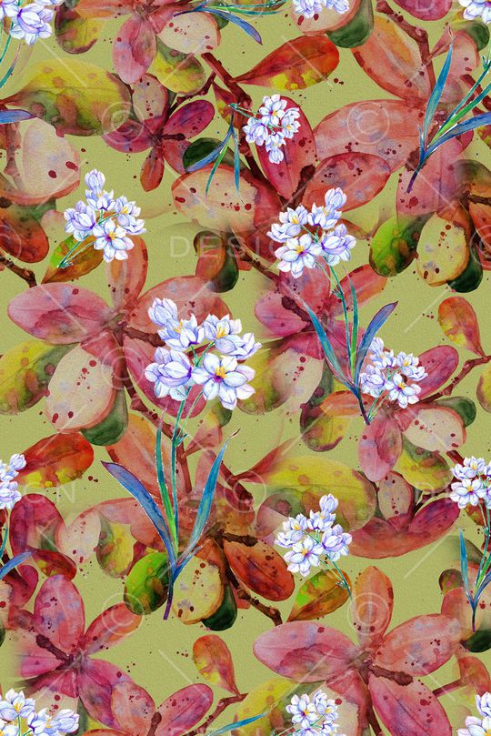 秋冬华亿平台印花华亿平台图片