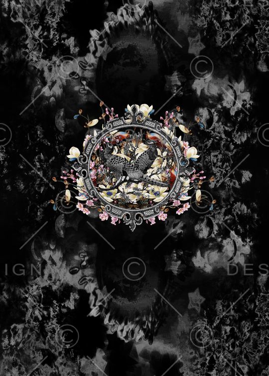 定位花印花华亿平台图片