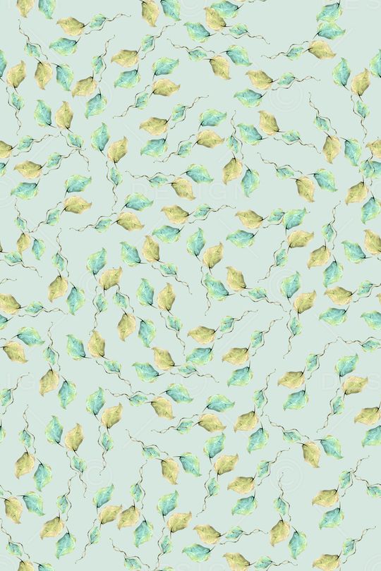 清爽底花卉印花华亿平台图片