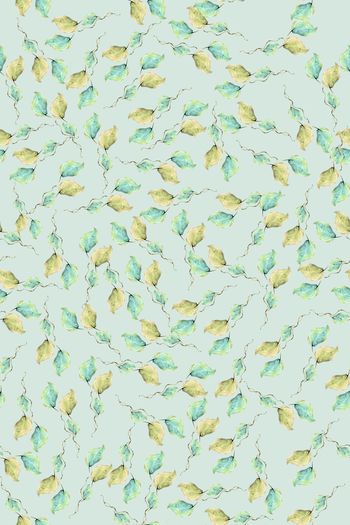 清爽底花卉印花华亿平台图片