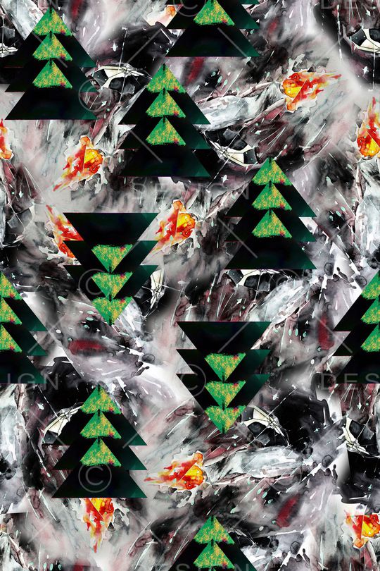 三角形印花华亿平台图片