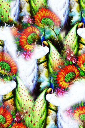 数码华亿平台印花华亿平台图片