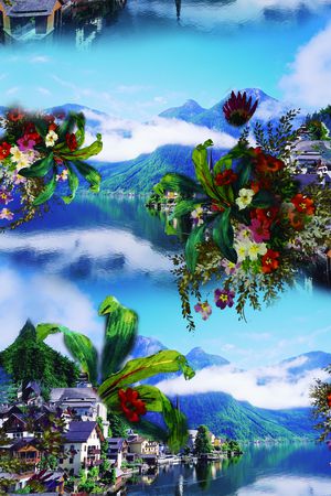 油画华亿平台印花华亿平台图片