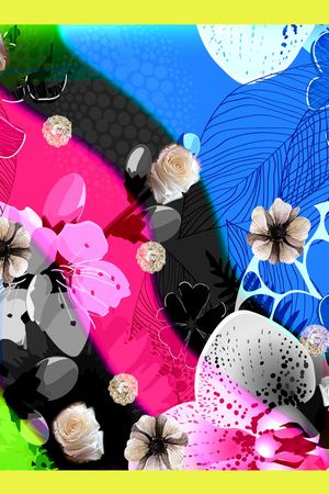 炫彩印花华亿平台图片