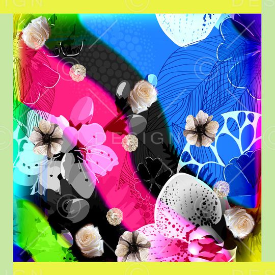 炫彩印花华亿平台图片